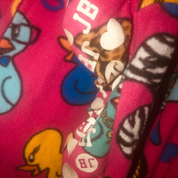 GUC Pink Multicolored Joeboxer onesie size X-Small - Picture 4 of 6